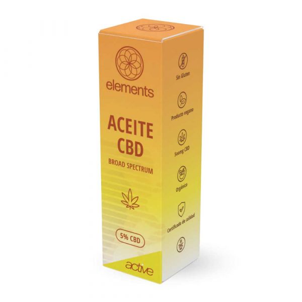 Aceite CBD 5% sin THC