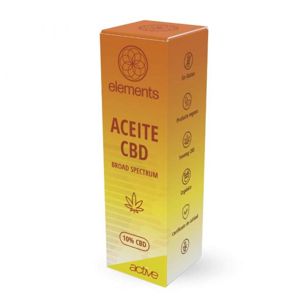 Aceite CBD 10% sin THC