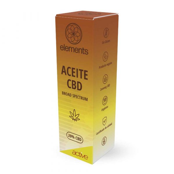 Aceite CBD 20% sin THC