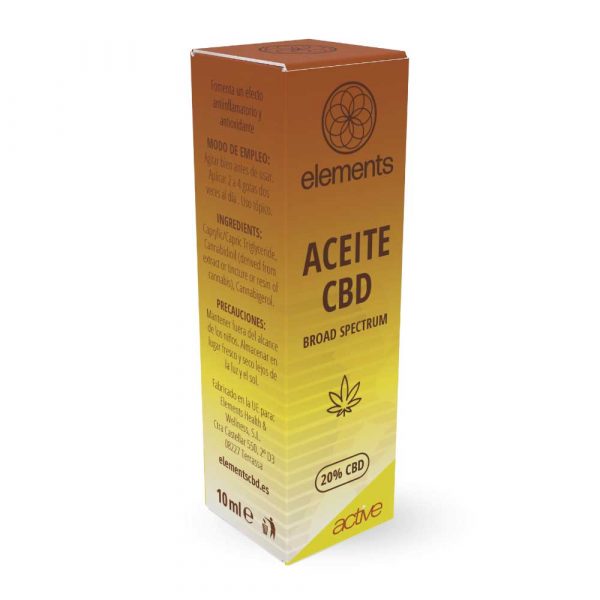 Aceite CBD 20% sin THC