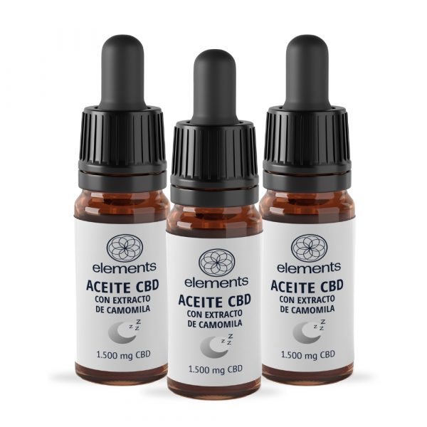 3 x 2 - Aceite CBD 15% con Camomila